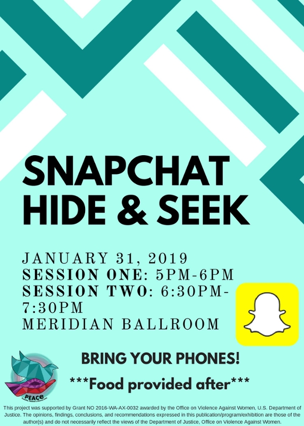 Snapchat Hide and Seek - January 31